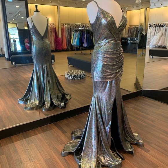 multi iridescent with slit, sash material - Picture 3 of 3